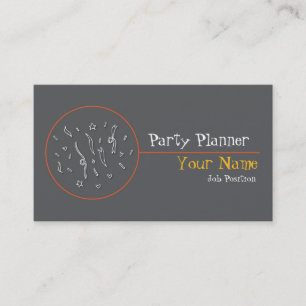 Party Planner Business card