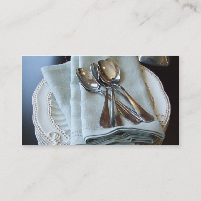 Party Planner Business Card (Front)