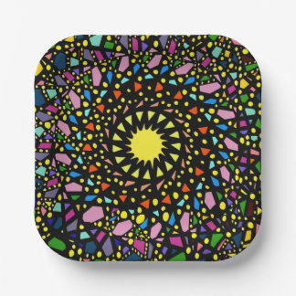 Party Plates Confetti Sun by Joya Eve