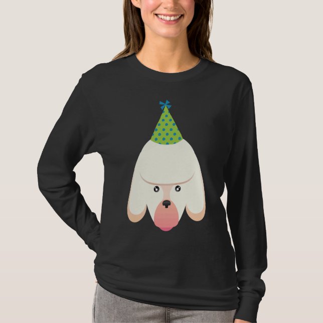 Party Poodle     T-Shirt (Front)