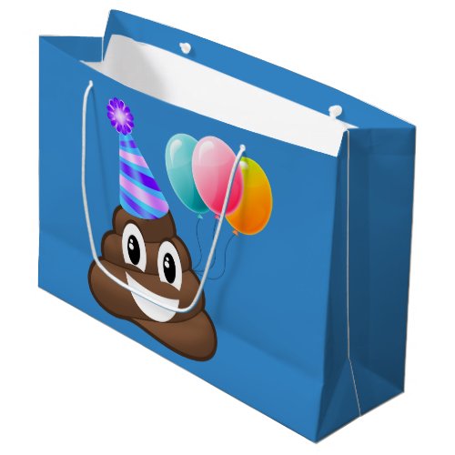 Party Pooper Birthday Emoji Gift Bag