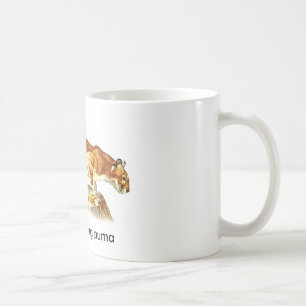 party-pooping puma coffee mug