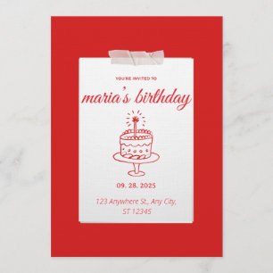 Party Pop! Editable Birthday Invitation – Fun & Co