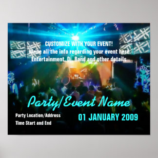 Party Poster #003 Poster