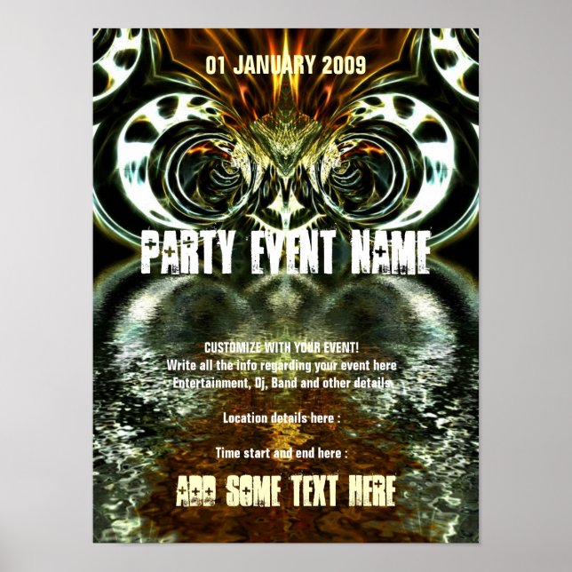 Party Poster #009 Poster (Front)