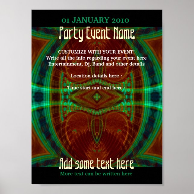 Party Poster #012a Poster (Front)