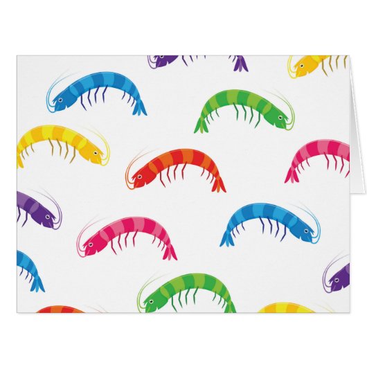 Party Prawns Cards (Front Horizontal)