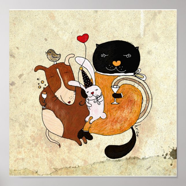 Party Print by Krize (Front)