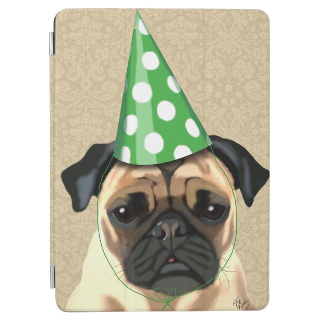 Party Pug iPad Air Cover (Front)