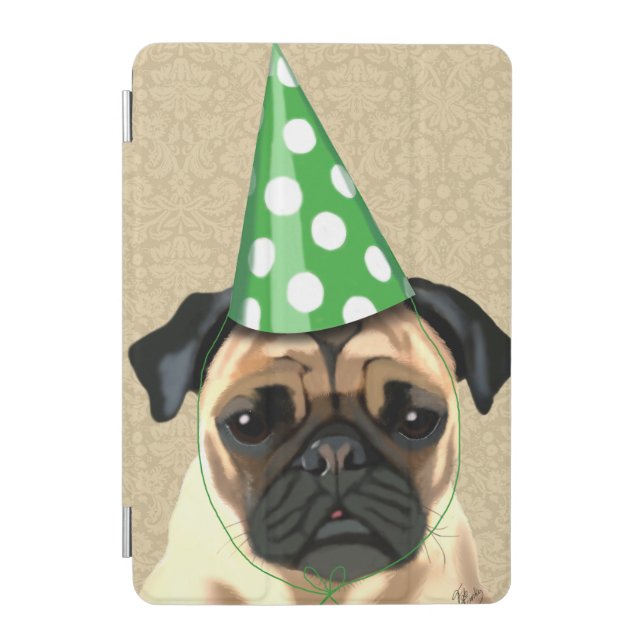 Party Pug iPad Mini Cover (Front)