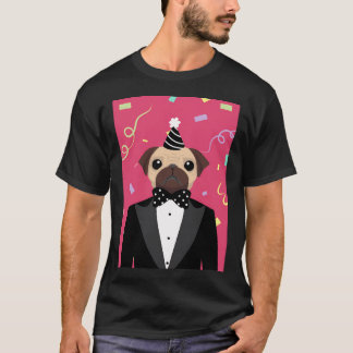 Party pug T-Shirt