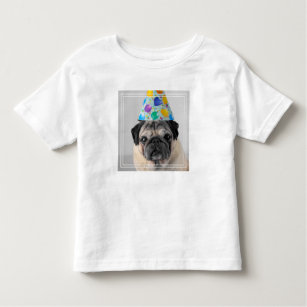 Party Pug Toddler T-shirt