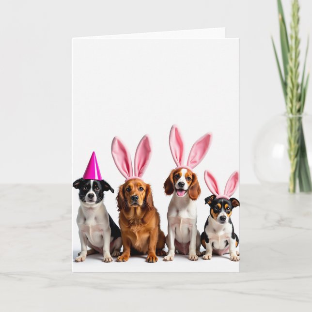 Party Pups Celebration Card (Front)