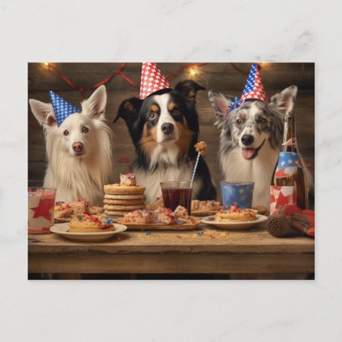 Party Pups Postcard