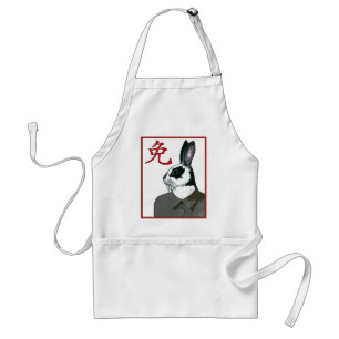 Party Rabbit Adult Apron