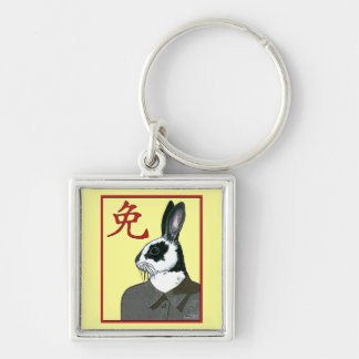 Party Rabbit Keychain
