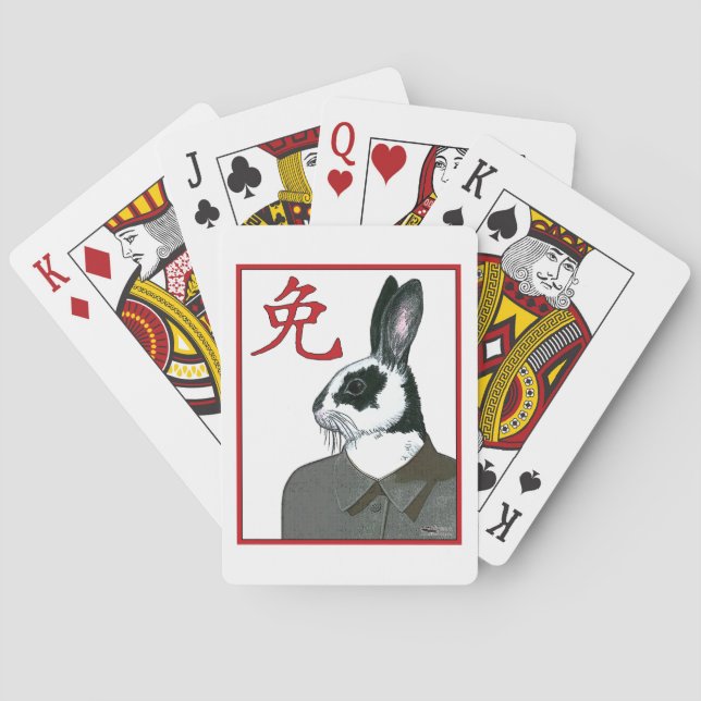 Party Rabbit Poker Cards (Back)