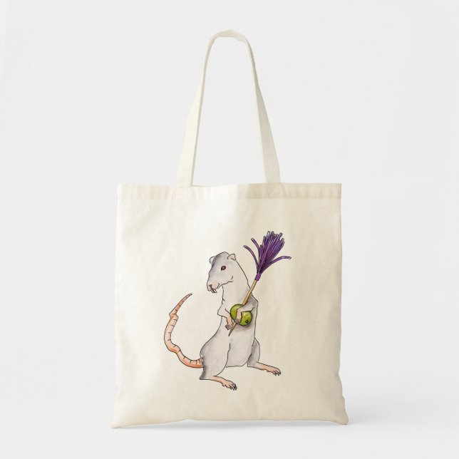 Party rat tote bag (Front)