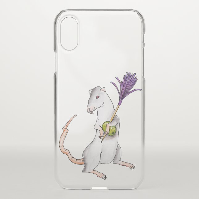 Party rat uncommon iPhone case (Back)