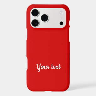 Party red TEMPLATE, personalize, iPhone 17 Pro Max Case