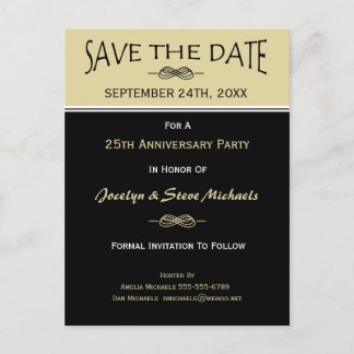 Party, Reunion, Event Save the Date Postcard