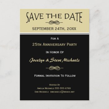 Party  Reunion  Event Save The Date Postcard by CustomCardsStudio at Zazzle