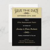Party, Reunion, Event Save the Date Postcard (Front/Back)