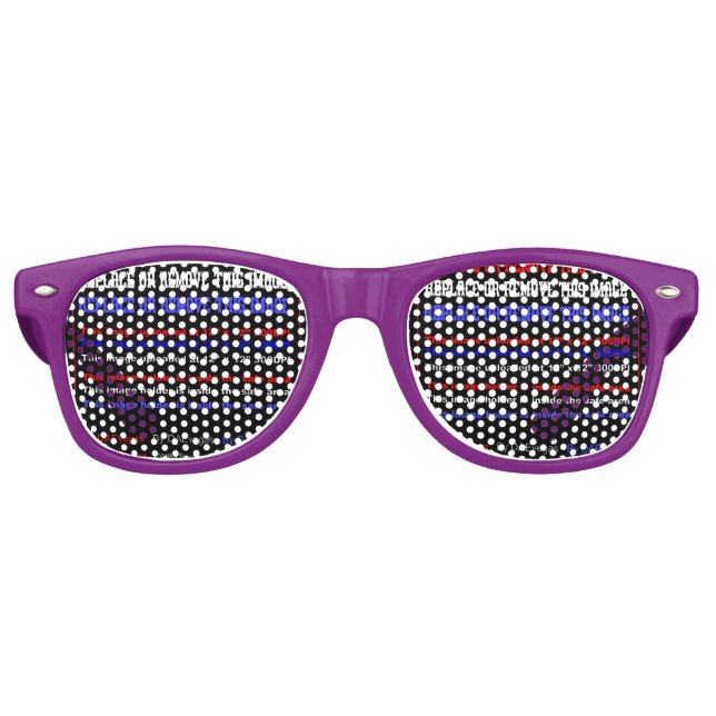 Party Shades available in adult and kids sizes (Front)