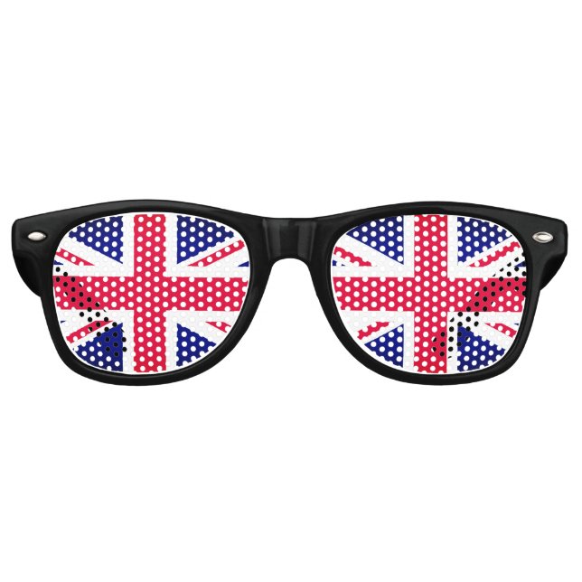 Party Shades British Sunglasses / Union Jack flag (Front)