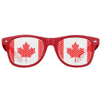 Party Shades & Canada Sunglasses / Canadian flag