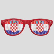 Party Shades & Croatia Sunglasses / Croatian flag