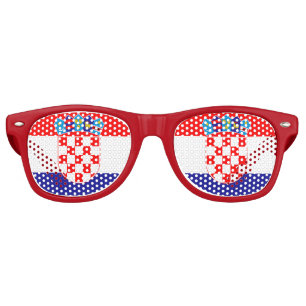 Party Shades & Croatia Sunglasses / Croatian flag