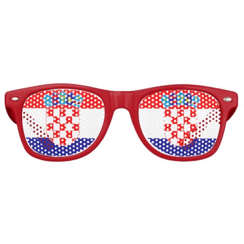 Party Shades  Croatia Sunglasses  Croatian flag