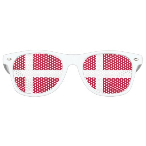 Party Shades  Denmark Sunglasses  Danish flag