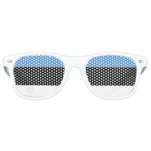 Party Shades  Estonia Sunglasses  Estonian flag