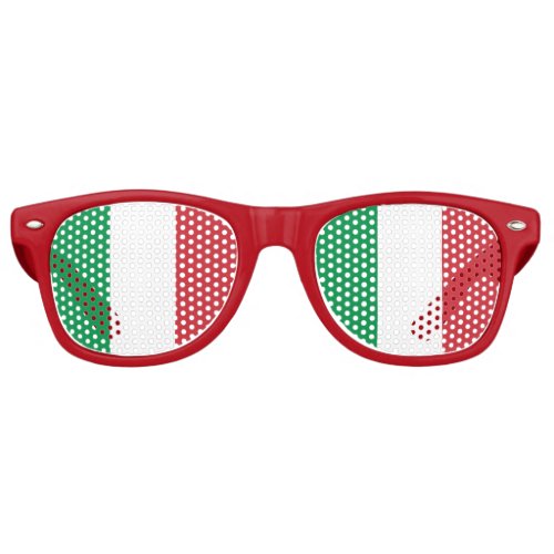 Party Shades  Italy Sunglasses  Italian flag