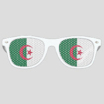 Party Shades Sunglasses - Algeria flag