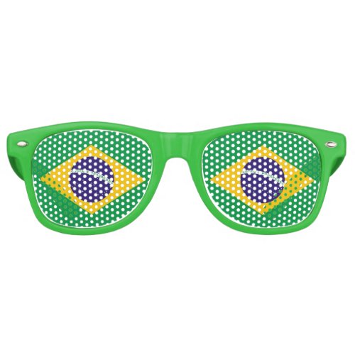 Party Shades Sunglasses _ Brazil flag