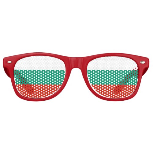 Party Shades Sunglasses _ Bulgaria flag