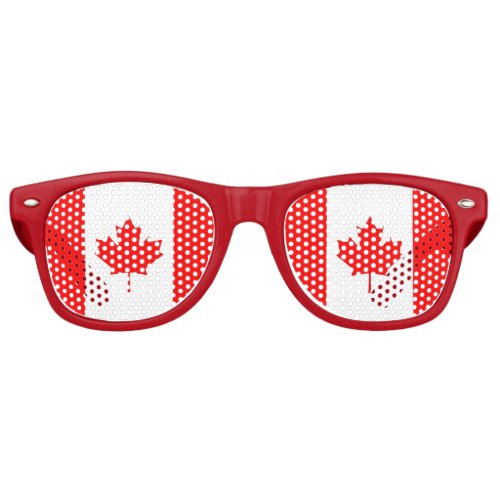 Party Shades Sunglasses _ Canada flag