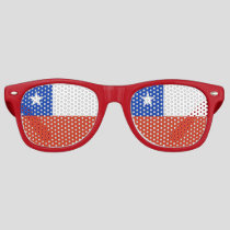 Party Shades Sunglasses - Chile flag