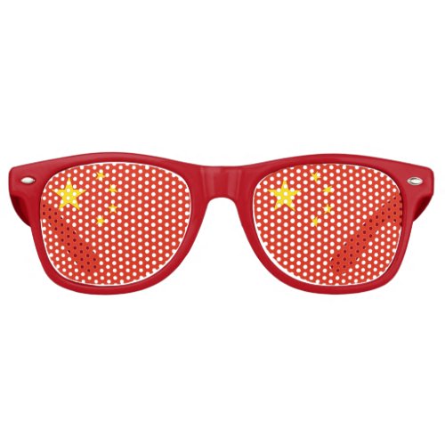Party Shades Sunglasses _ China flag