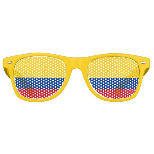 Party Shades Sunglasses _ Colombia flag