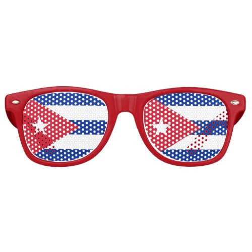 Party Shades Sunglasses _ Cuba flag