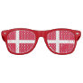 Party Shades Sunglasses - Denmark flag