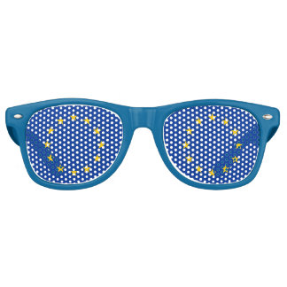 Party Shades Sunglasses - European Union flag