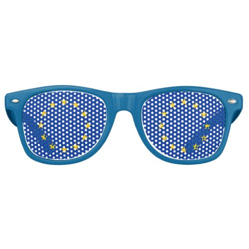 Party Shades Sunglasses _ European Union flag