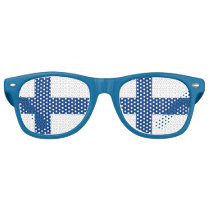 Party Shades Sunglasses - Finland flag Party Shades Sunglasses - Finland flag