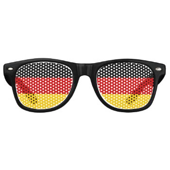 Party Shades Sunglasses - Germany Flag by AllFlags at Zazzle