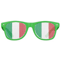 Party Shades Sunglasses - Italy flag Party Shades Sunglasses - Italy flag